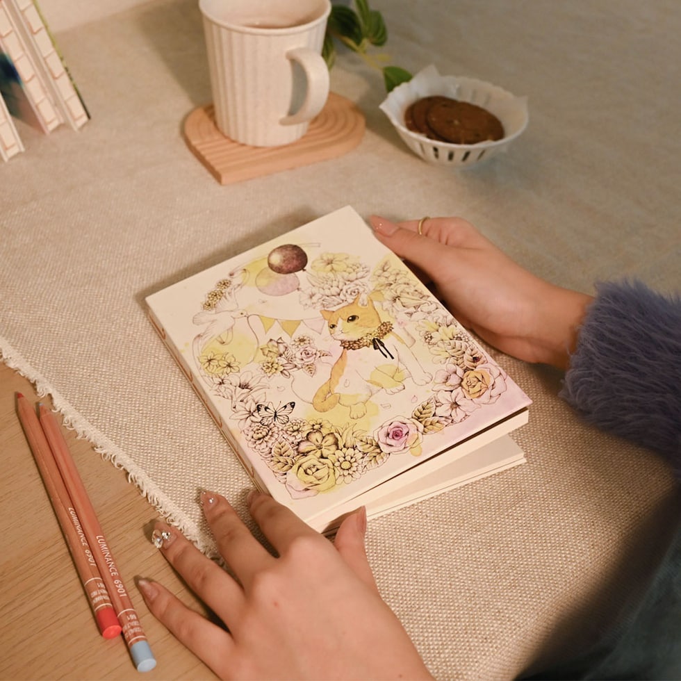 フェリッティ アーティストスケッチブック B6 いいことある日 artist by Ayana.O (FESB-30169) ネコポス可