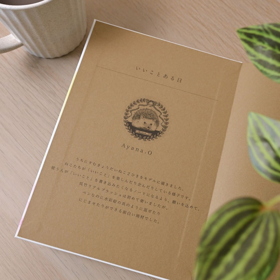 フェリッティ アーティストスケッチブック B6 いいことある日 artist by Ayana.O (FESB-30169) ネコポス可