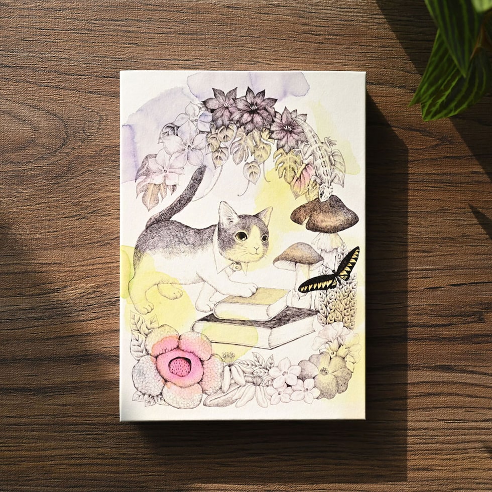 フェリッティ アーティストスケッチブック B6 いいことある日 artist by Ayana.O (FESB-30169) ネコポス可