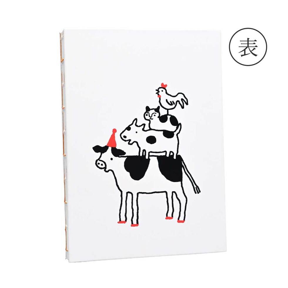 フェリッティ アーティストスケッチブック B6 ブレーメンの牛柄隊 artist by 錫村千景 (FESB-30171) ネコポス可