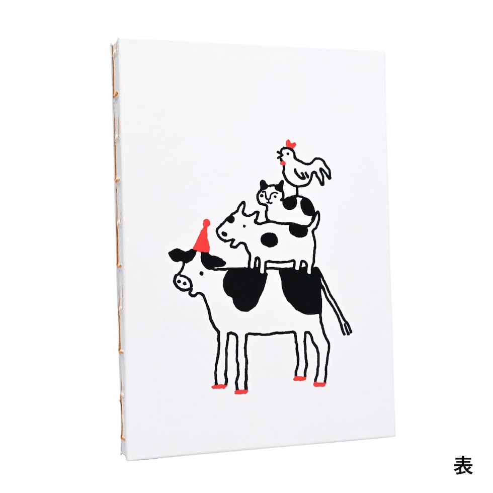 フェリッティ アーティストスケッチブック B6 ブレーメンの牛柄隊 artist by 錫村千景 (FESB-30171) ネコポス可