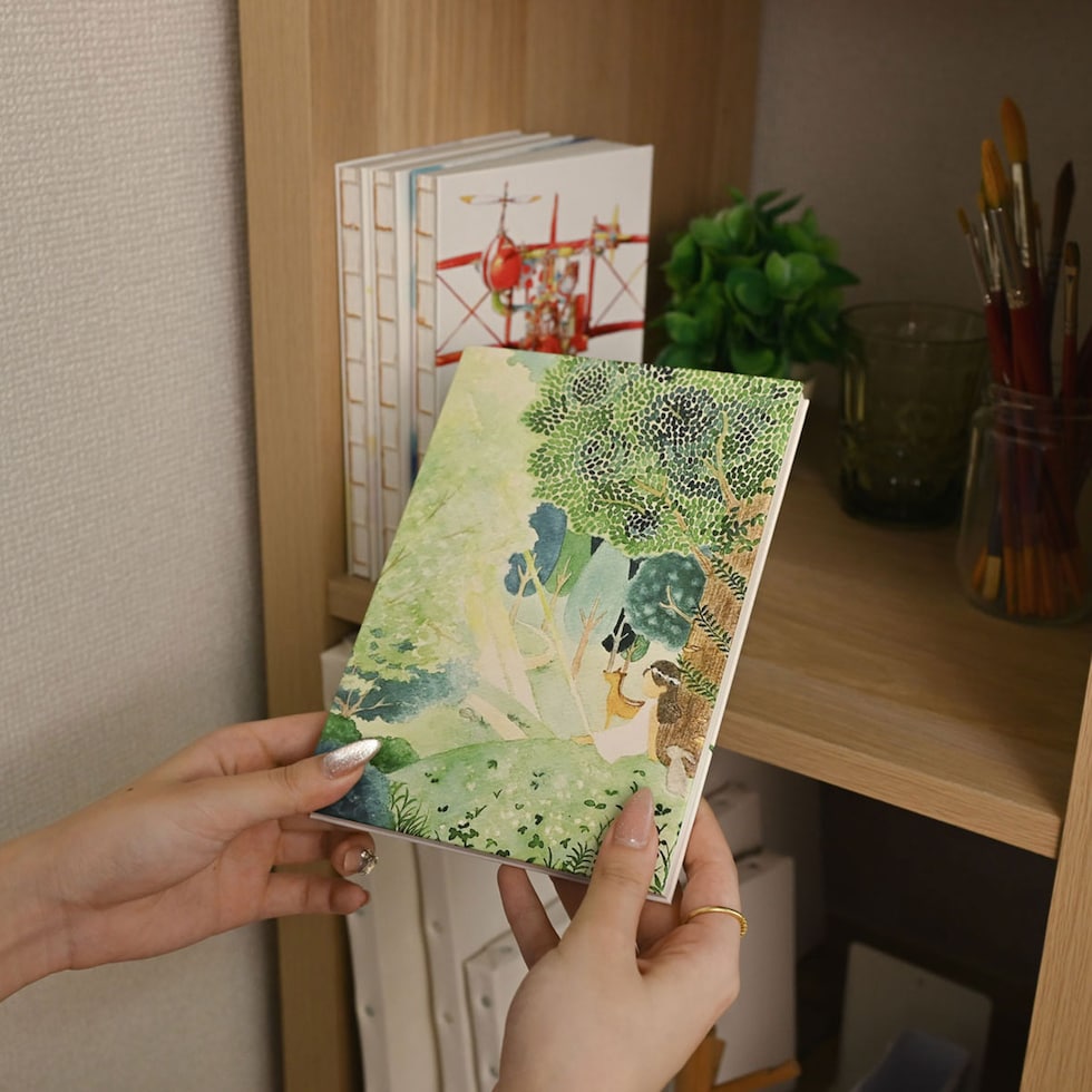 フェリッティ アーティストスケッチブック B6 ブレーメンの牛柄隊 artist by 錫村千景 (FESB-30171) ネコポス可