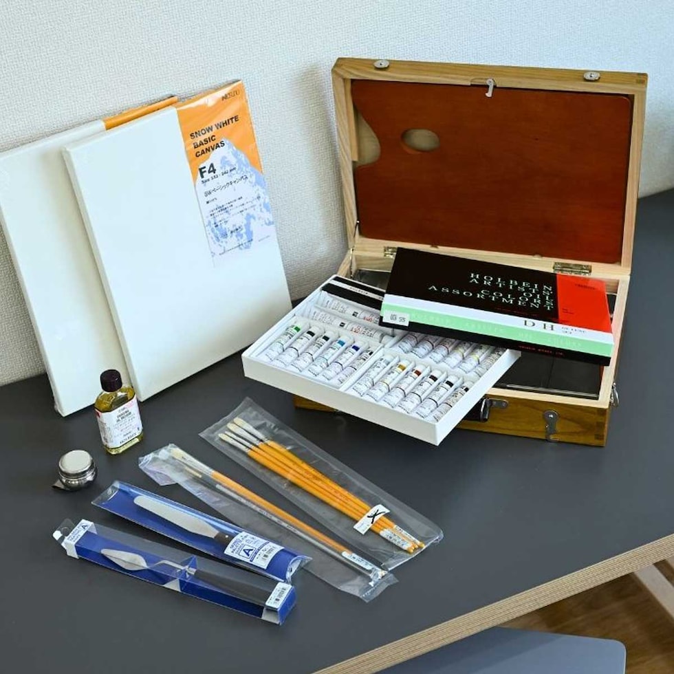 (掘り出し市) 限定アートセットシリーズ 油絵画セット (horidashi01) 初心者から熟練者まで 一式セット