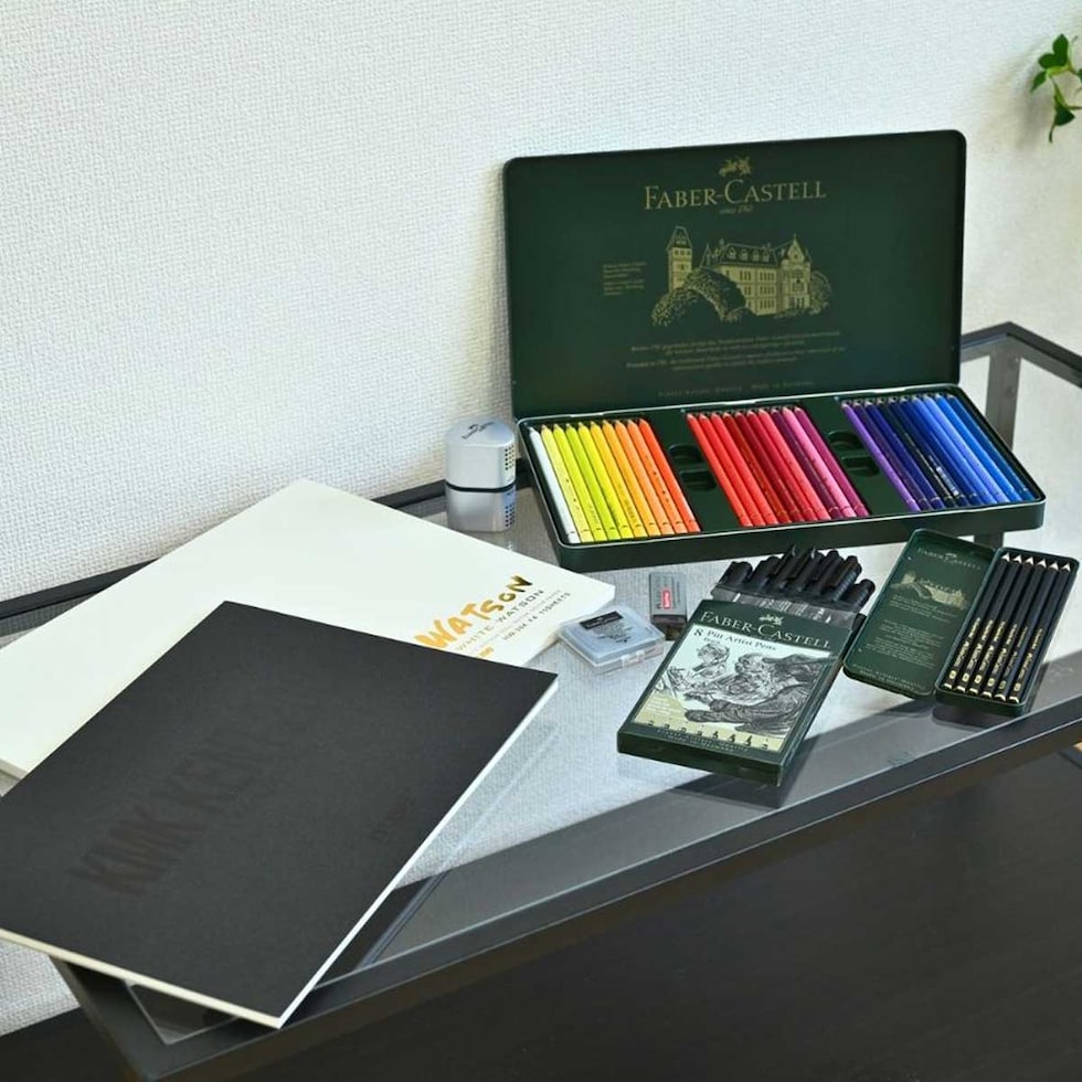 (掘り出し市) 限定アートセットシリーズ 色鉛筆画セット (horidashi04) 初心者から熟練者まで 一式セット