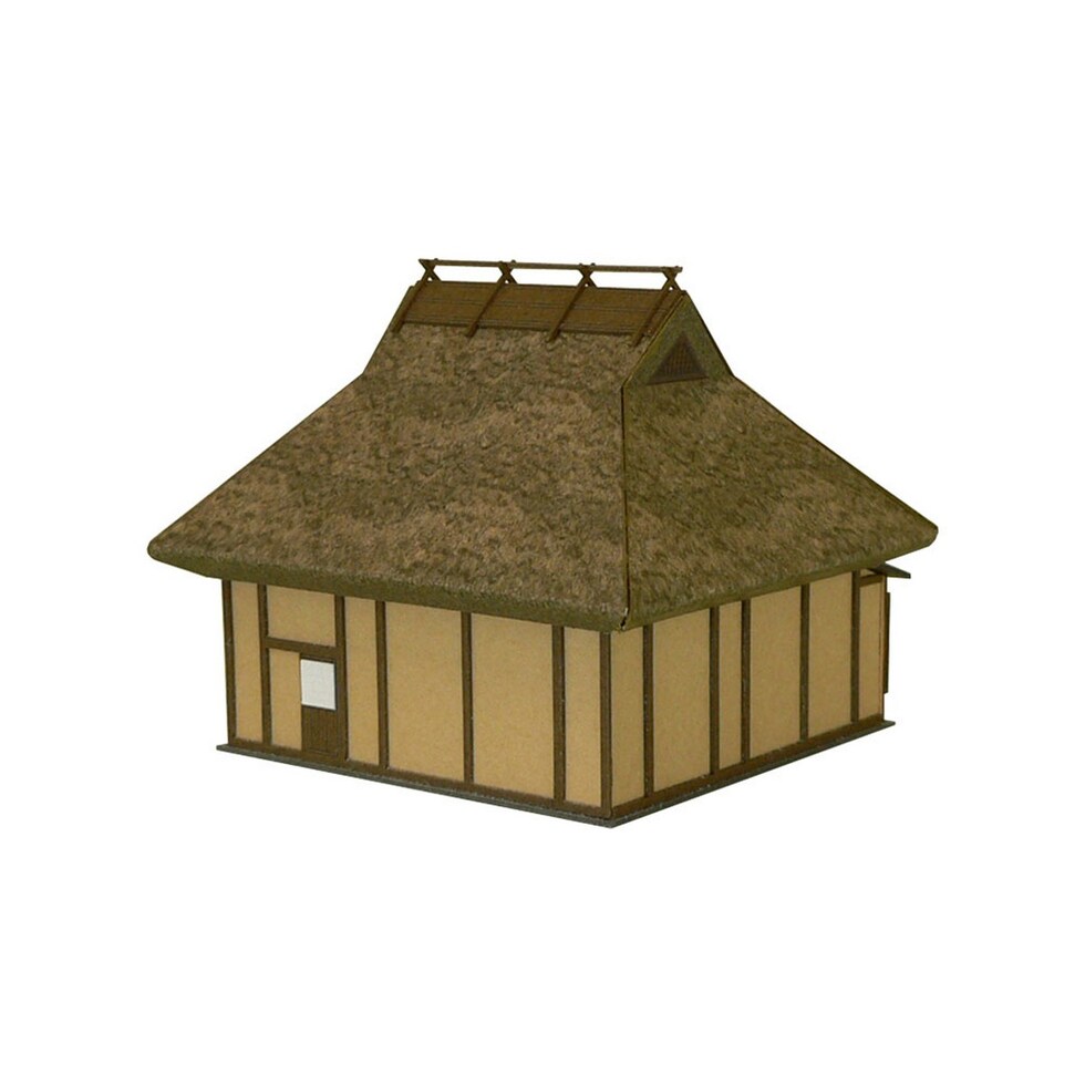 さんけい なつかしのジオラマ S=1/150 農家 (MP03-03)