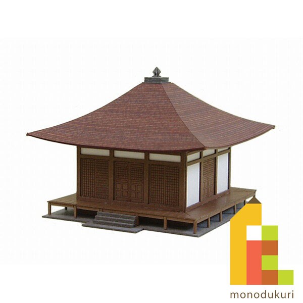 さんけい なつかしのジオラマ S=1/150 お堂 (MP03-04)