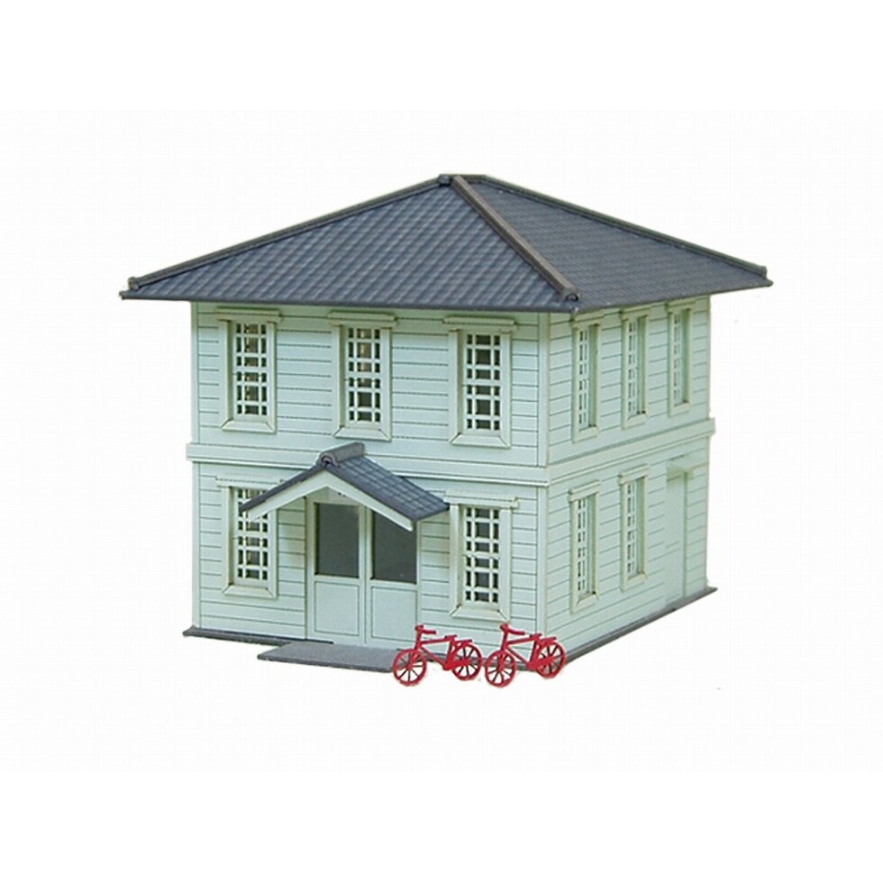 さんけい なつかしのジオラマ S=1/150 郵便局 (MP03-05)