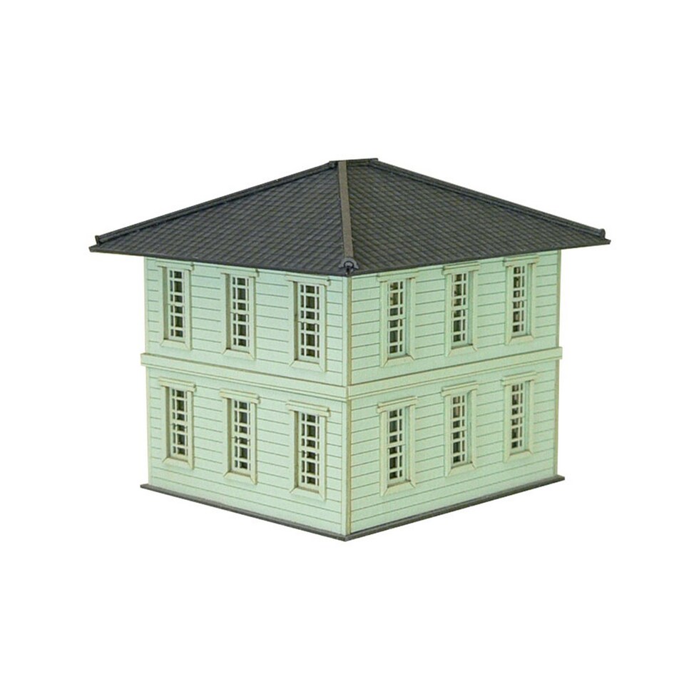 さんけい なつかしのジオラマ S=1/150 郵便局 (MP03-05)