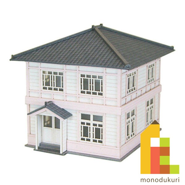 さんけい なつかしのジオラマ S=1/150 医院 (MP03-22)