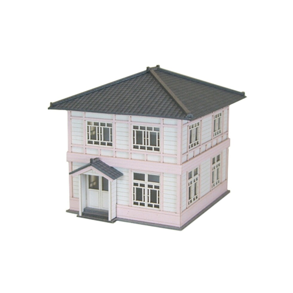 さんけい なつかしのジオラマ S=1/150 医院 (MP03-22)