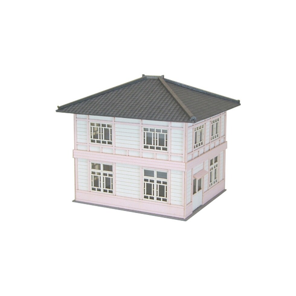 さんけい なつかしのジオラマ S=1/150 医院 (MP03-22)