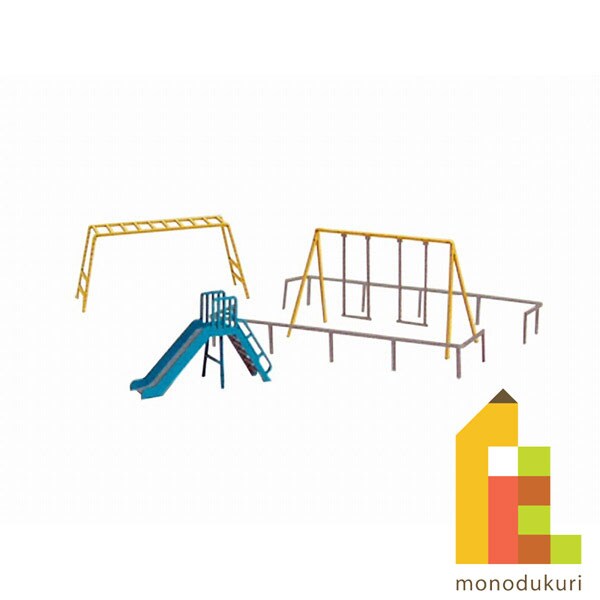 さんけい ジオラマ オプション S=1/150 遊具A (MP04-23)