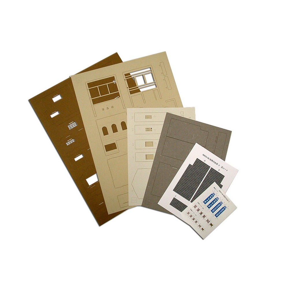 さんけい 情景 S=1/87・80 街角のお店-2 (MK05-06)