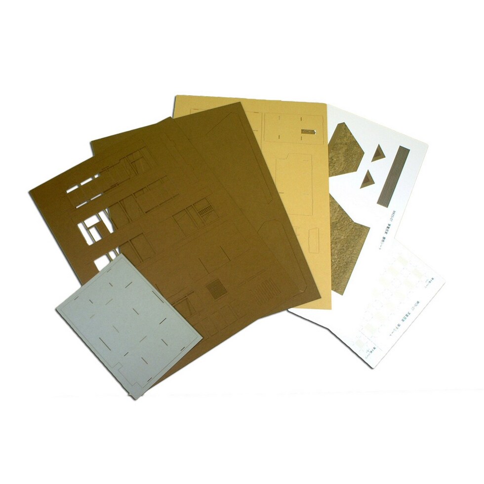 さんけい 情景 S=1/87・80 茅葺民家-1 (MK05-07)