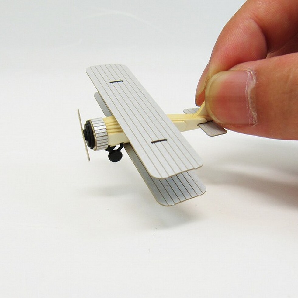 さんけい みにちゅあーと・プチ S=1/220 複葉機 (MP01-21)