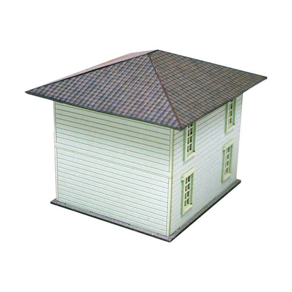 さんけい みにちゅあーと・プチ S=1/220 洋風建物-2 (MP01-31)