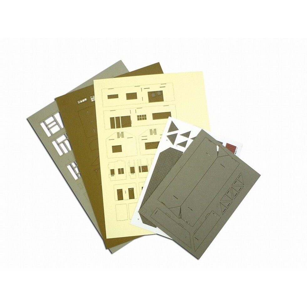 さんけい 情景 S=1/87・80 駅舎-3 (MK05-12)