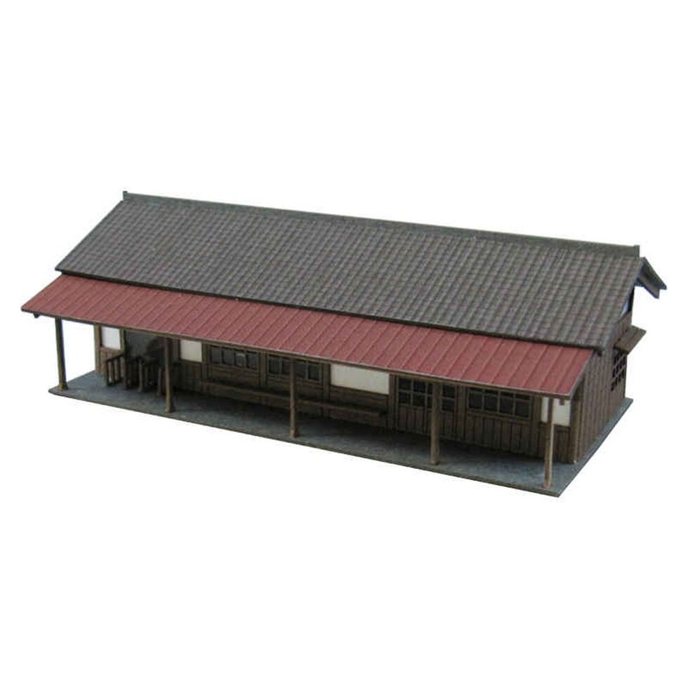 さんけい みにちゅあーと・プチ S=1/220 駅舎-2 (MP01-44)