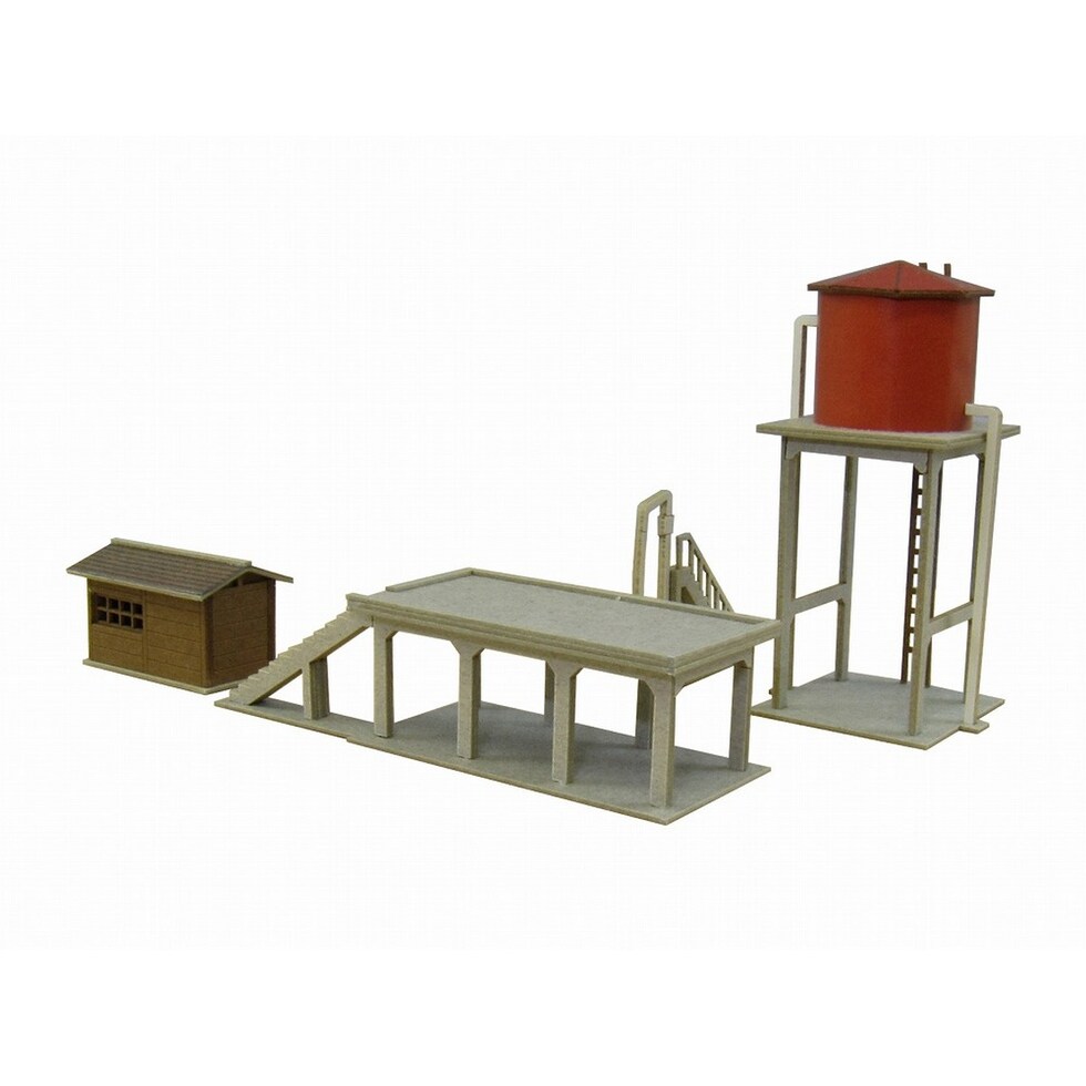 さんけい みにちゅあーと・プチ S=1/220 給炭台と給水塔 (MP01-46)