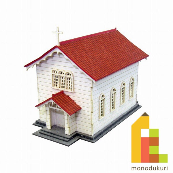 さんけい みにちゅあーと・プチ S=1/220 教会 (MP01-48)