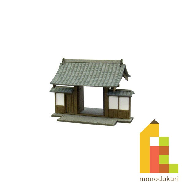さんけい ジオラマ オプション S=1/150 薬医門 (MP04-43)