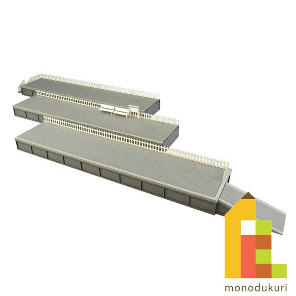 さんけい 情景 S=1/87・80 ホーム58A (MK05-22)