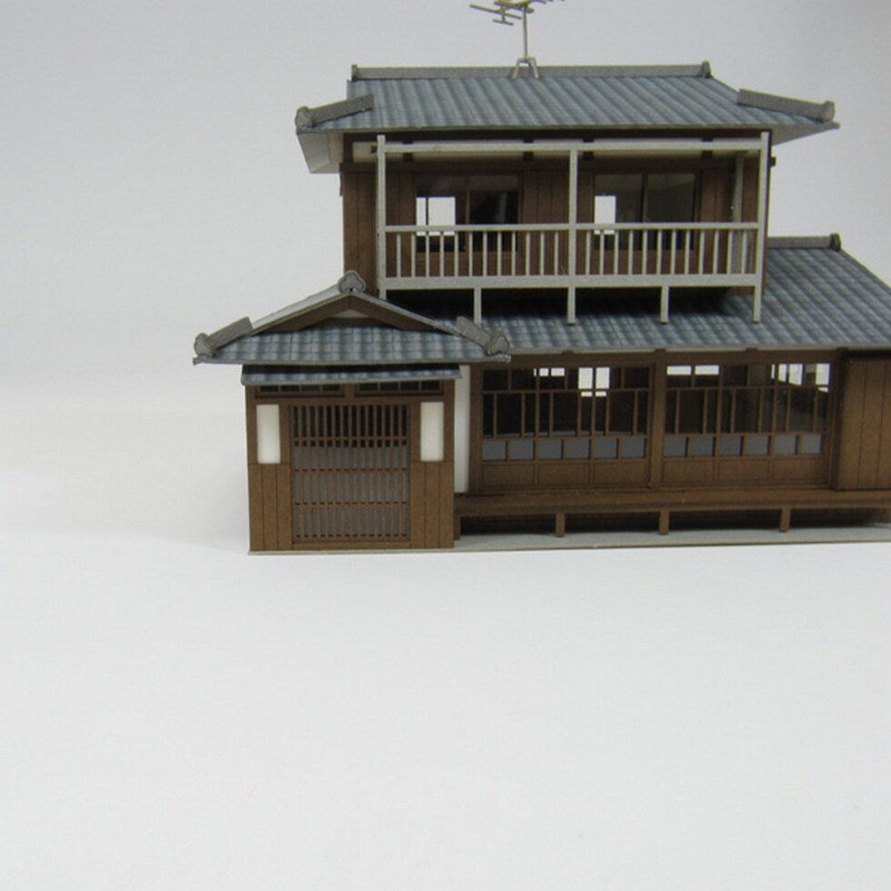 さんけい 情景 S=1/87・80 民家-3 (MK05-28)