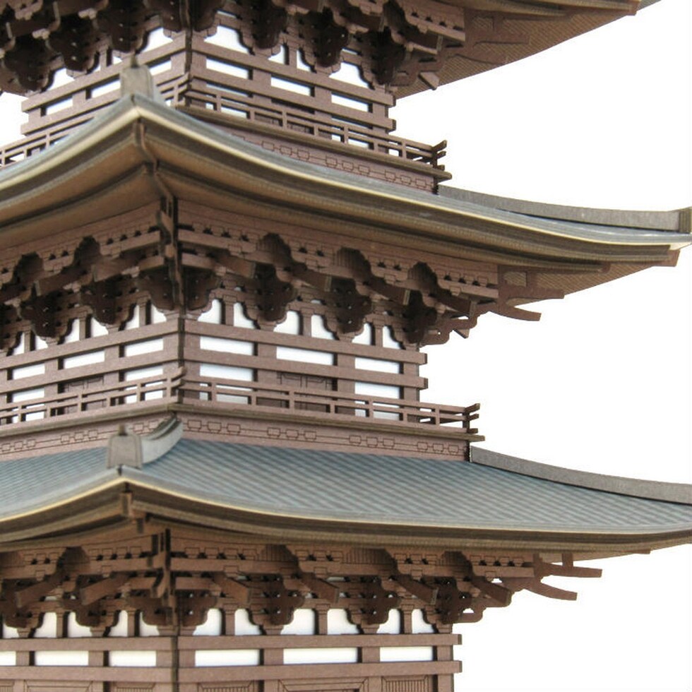 さんけい 情景 S=1/87・80 三重塔 (MK05-30)