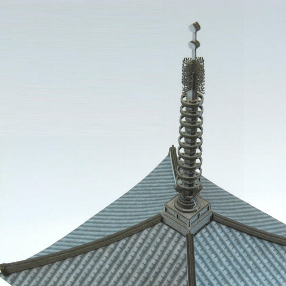 さんけい 情景 S=1/87・80 三重塔 (MK05-30)