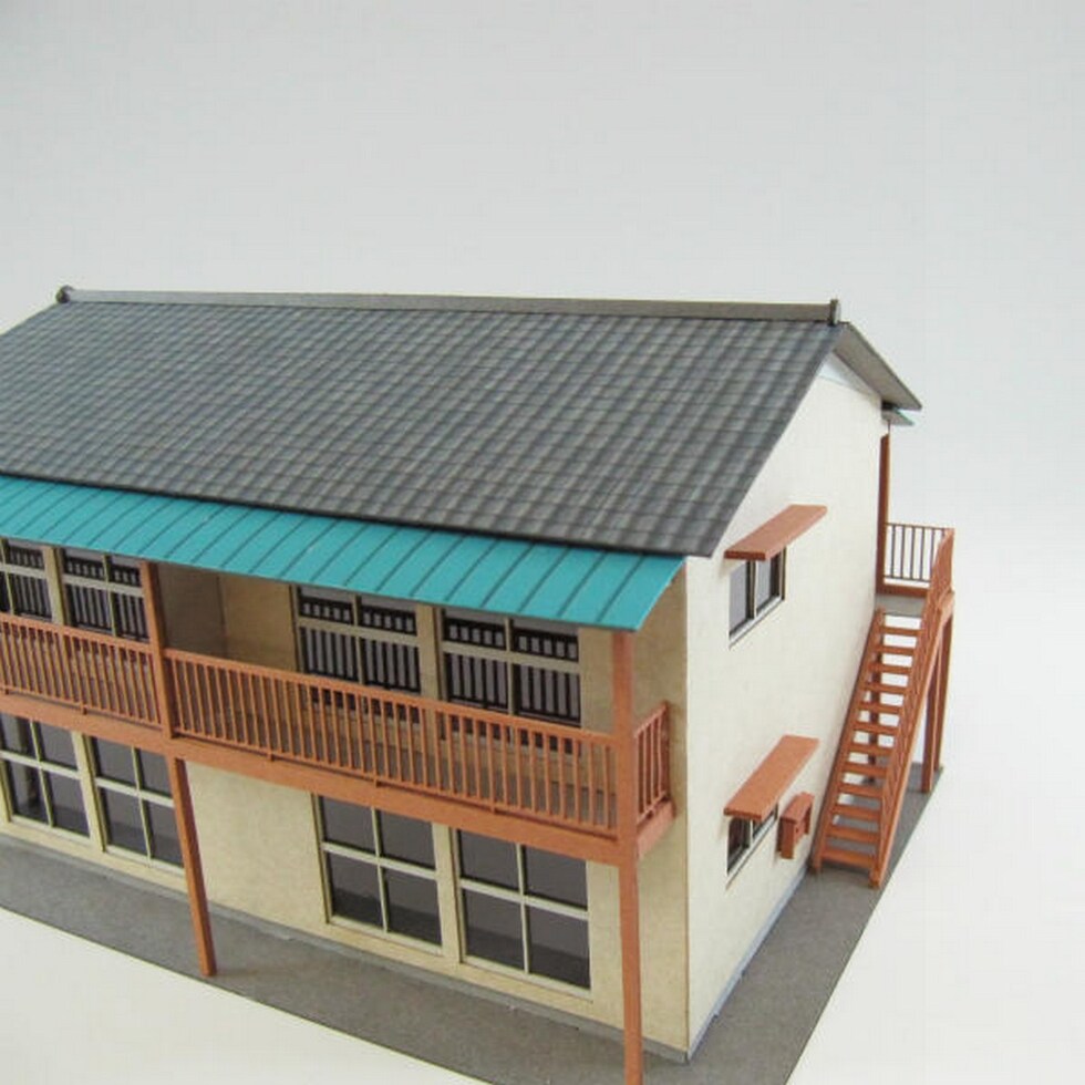 さんけい 情景 S=1/87・80 アパート (MK05-31)