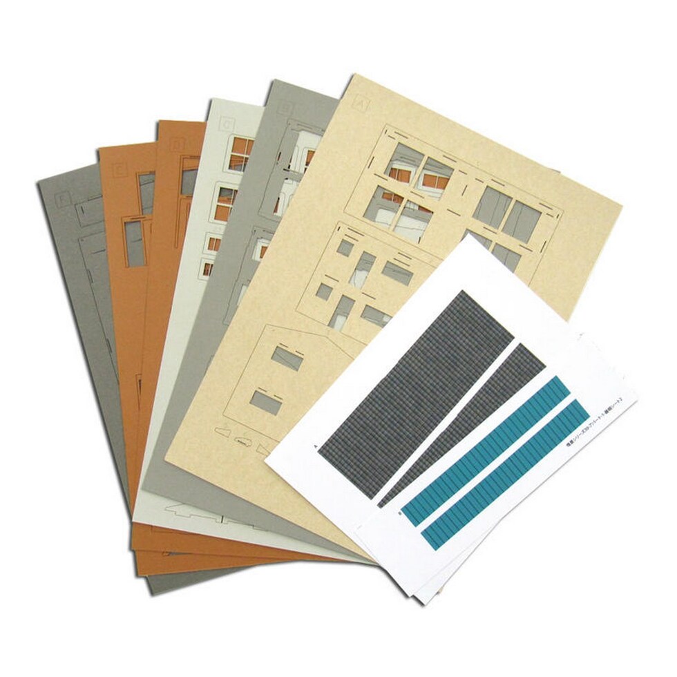 さんけい 情景 S=1/87・80 アパート (MK05-31)