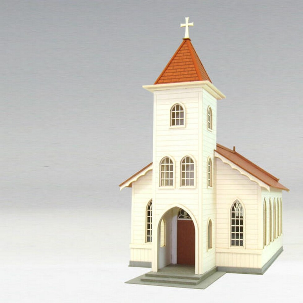 さんけい 情景 S=1/87・80 教会 (MK05-33)