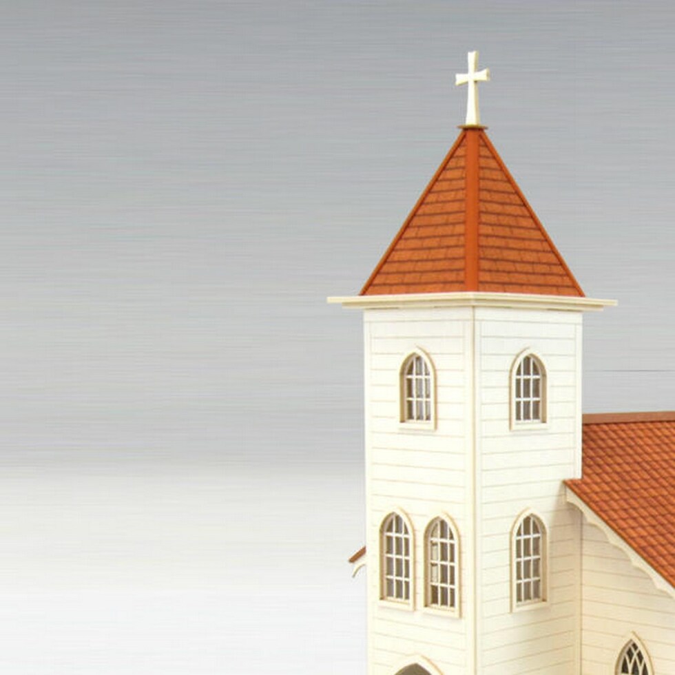 さんけい 情景 S=1/87・80 教会 (MK05-33)