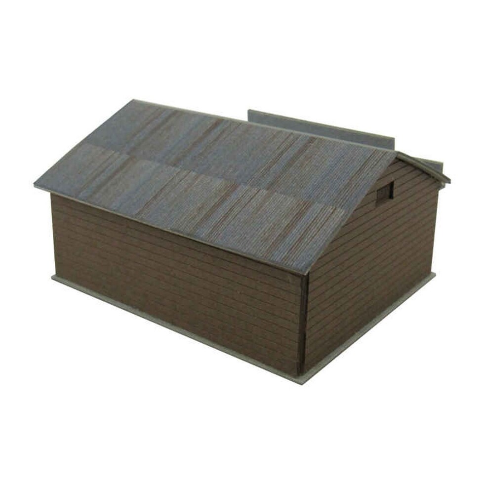 さんけい みにちゅあーと・プチ S=1/220 バス車庫 (MP01-75)