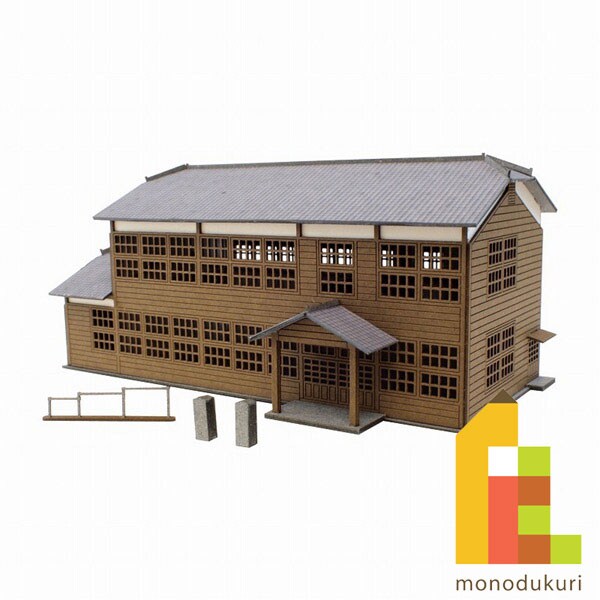 さんけい みにちゅあーと・プチ S=1/220 小学校 (MP01-78)