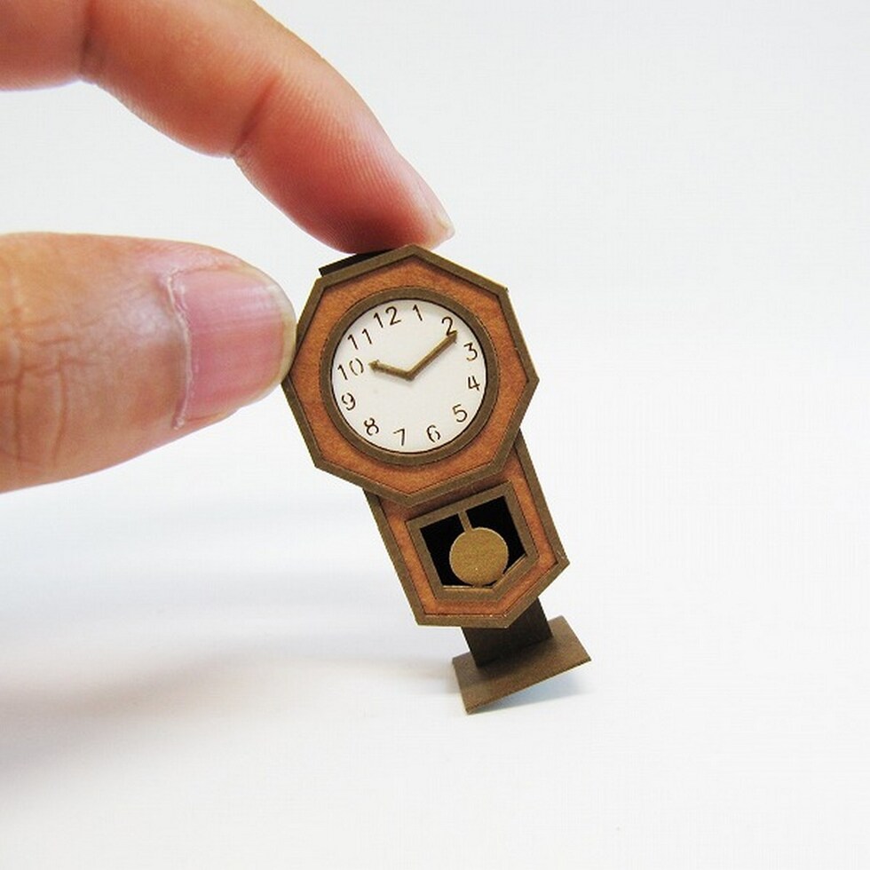 さんけい みにちゅあーと・プチ ボンボン時計 (MP01-85)