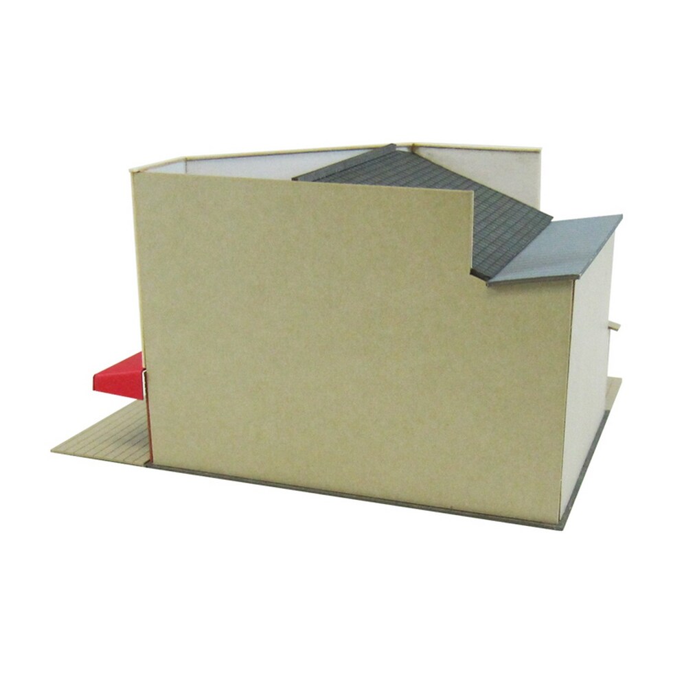 さんけい なつかしのジオラマ S=1/150 バイク屋 (MP03-60)