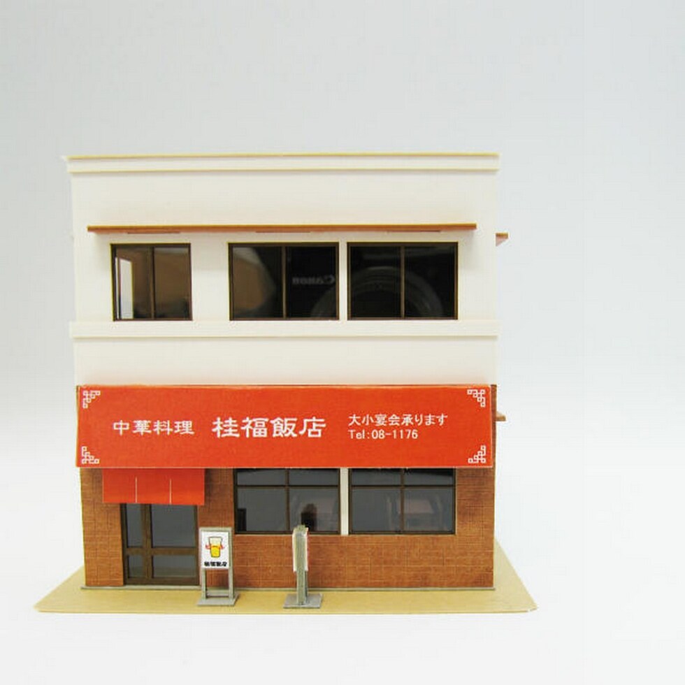 さんけい 情景 S=1/87・80 街角のお店-7 (MK05-34)