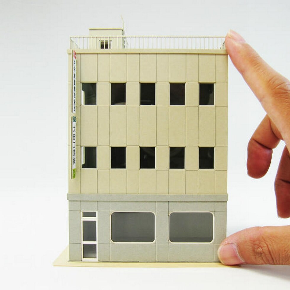 さんけい 情景 S=1/87・80 ビル-1 (MK05-35)