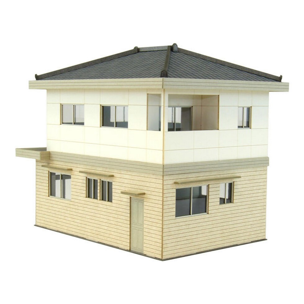 さんけい 情景 S=1/87・80 診療所 (MK05-36)