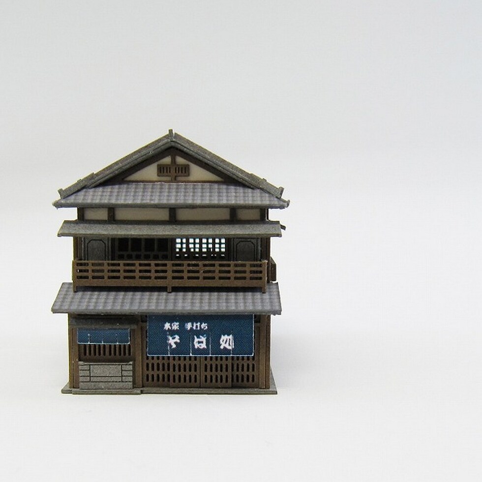 さんけい みにちゅあーと・プチ S=1/220 そば屋 (MP01-89)