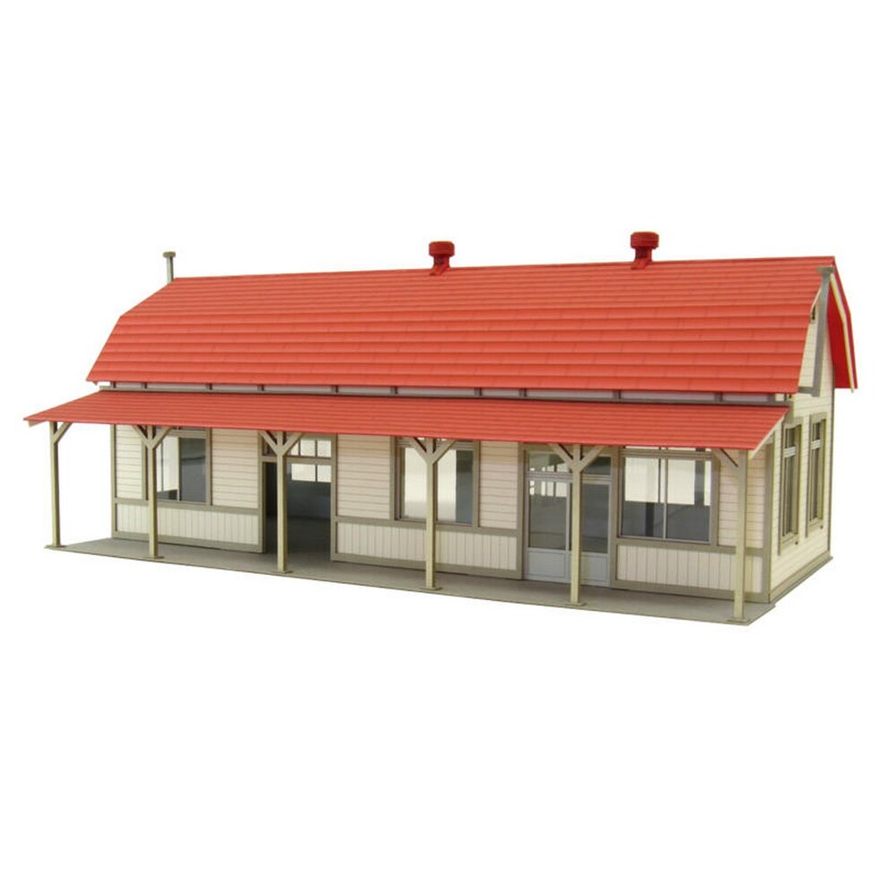 さんけい 情景 S=1/87・80 駅舎-5 (MK05-39)