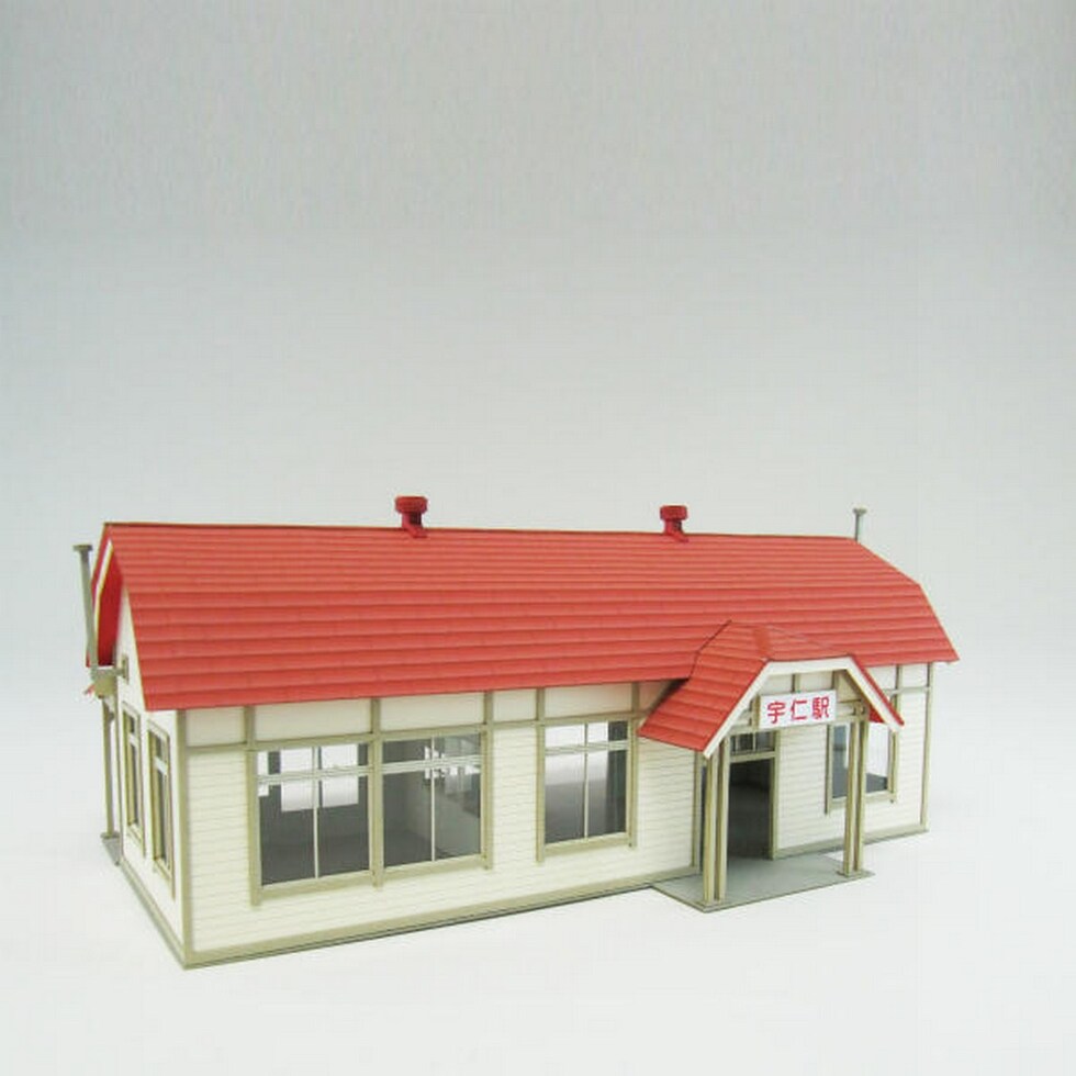 さんけい 情景 S=1/87・80 駅舎-5 (MK05-39)