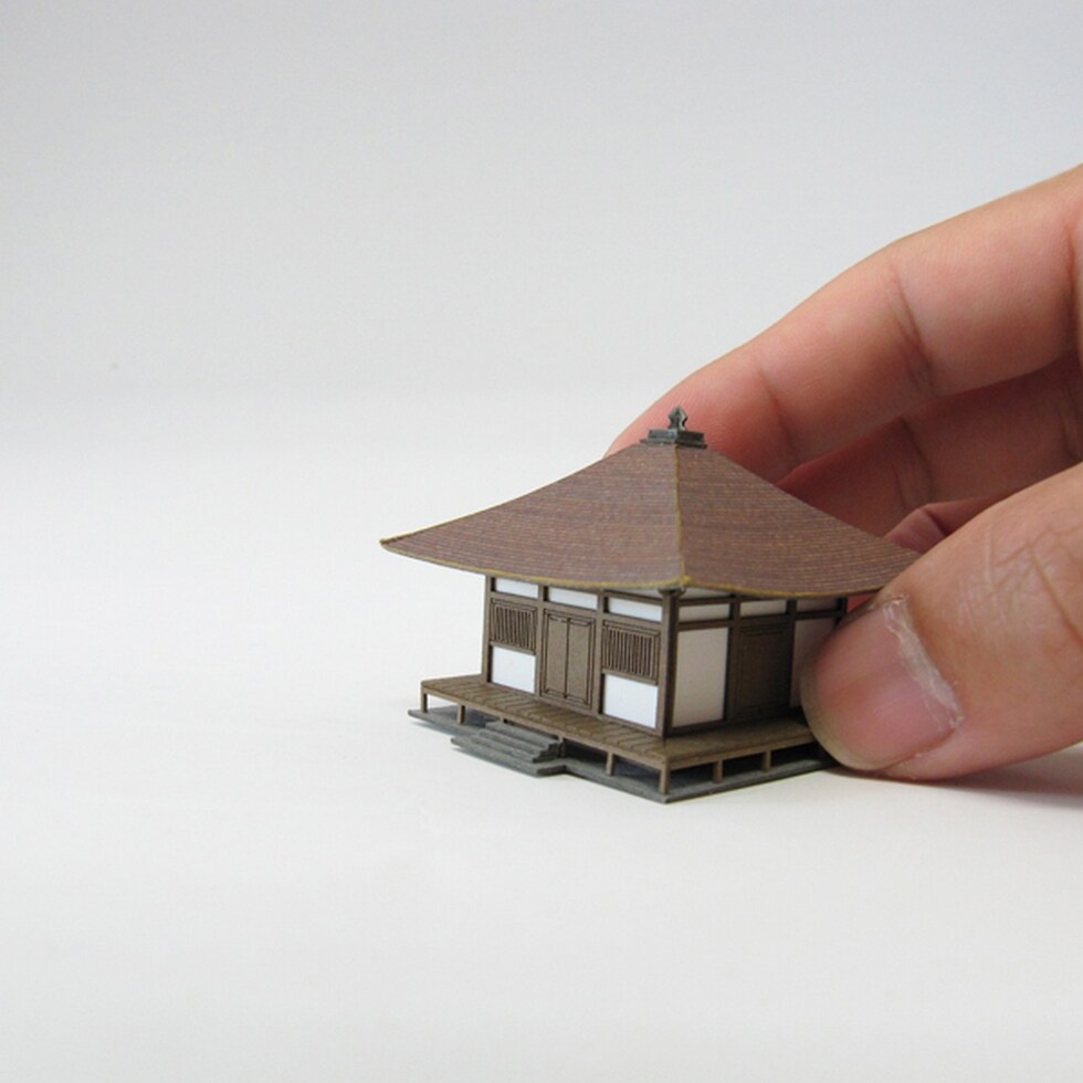 さんけい みにちゅあーと・プチ S=1/220 お堂 (MP01-90)