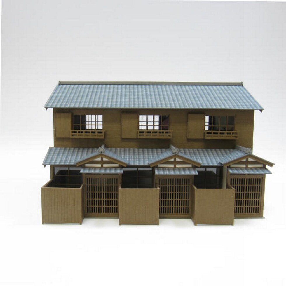 さんけい 情景 S=1/87・80 長屋-2 (MK05-41)