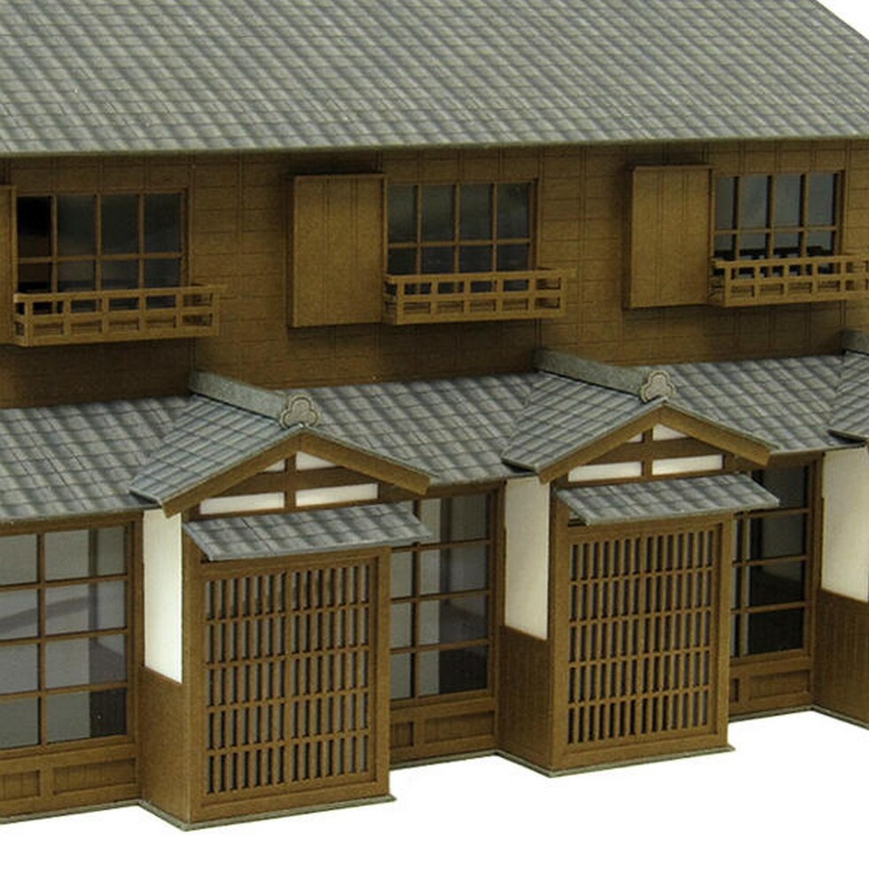 さんけい 情景 S=1/87・80 長屋-2 (MK05-41)