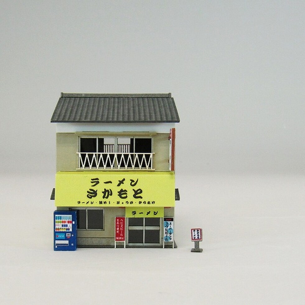 さんけい なつかしのジオラマ S=1/150 ラーメン屋 (MP03-67)