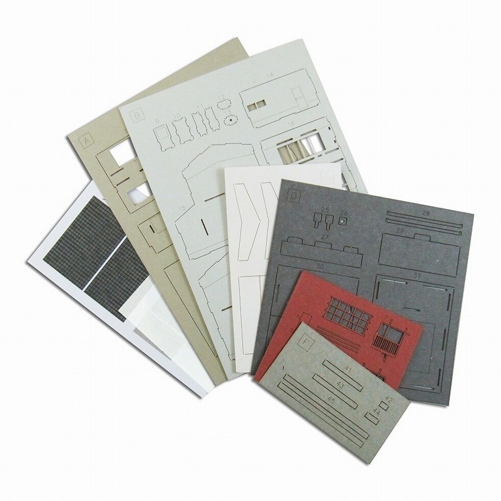 さんけい なつかしのジオラマ S=1/150 ラーメン屋 (MP03-67)