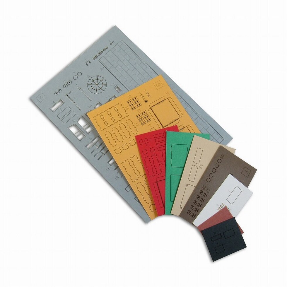 さんけい なつかしのジオラマ S=1/150 露店セットA (MP03-68)