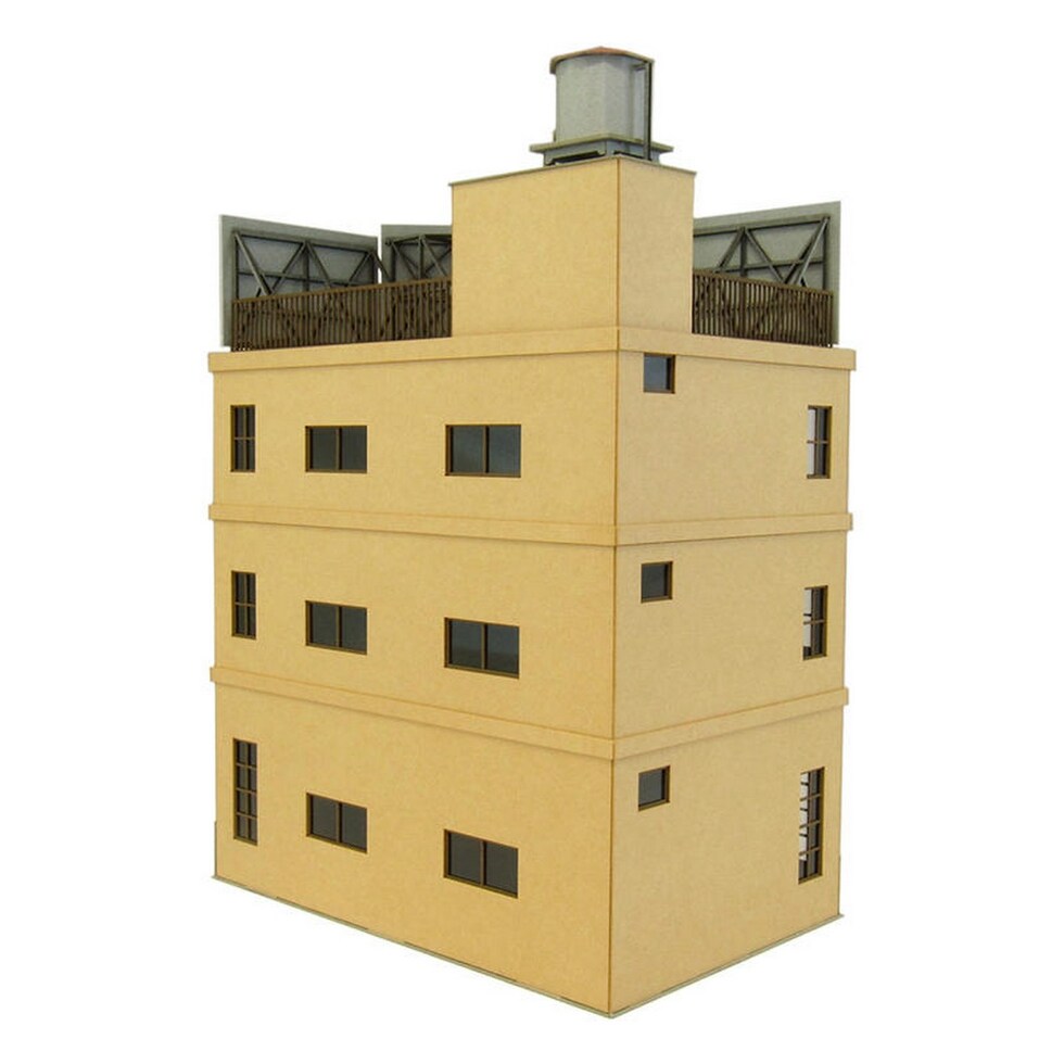 さんけい 情景 S=1/87・80 ビル-2 (MK05-42)